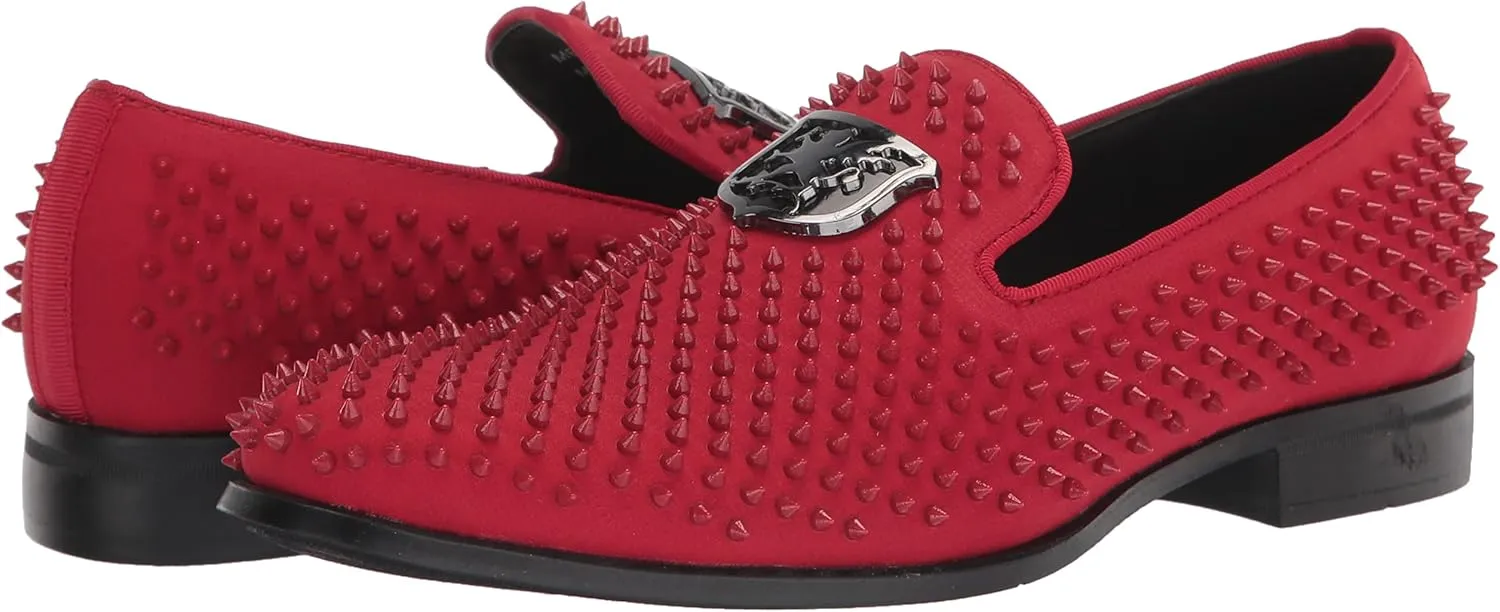 STACY ADAMS Men's Sabre Velour Slip on Loafer