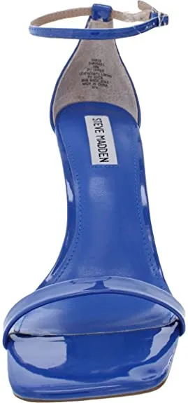 Strap Toe Stiletto Sandals Madden Blue Heel Shaye All-inclusive Fashion Square Ankle Steve Bestseller bargain Mid