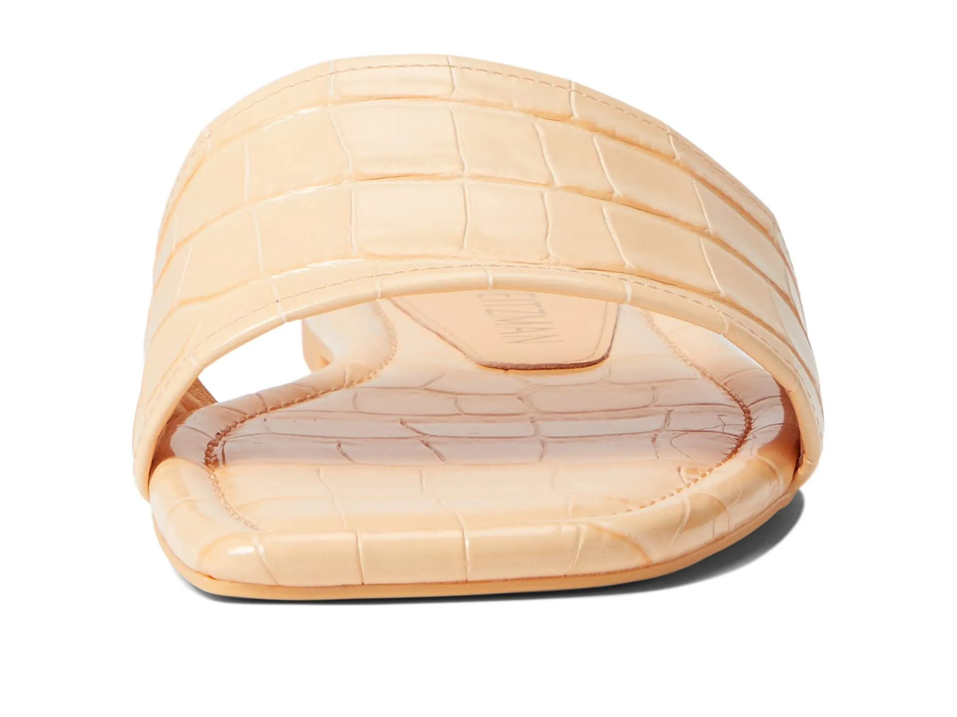 Stuart Weitzman Summer Slide Sandal Mango 9.5 B