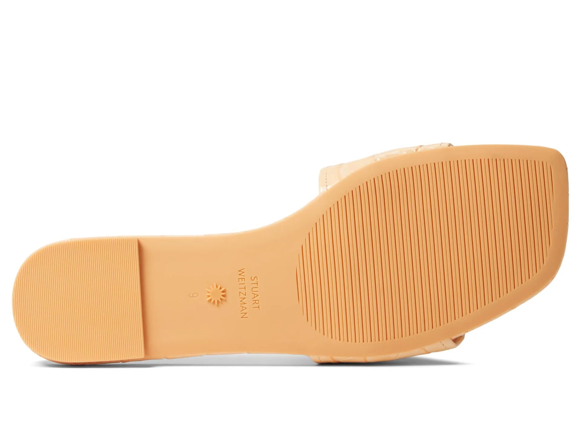 Stuart Weitzman Summer Slide Sandal Mango 9.5 B