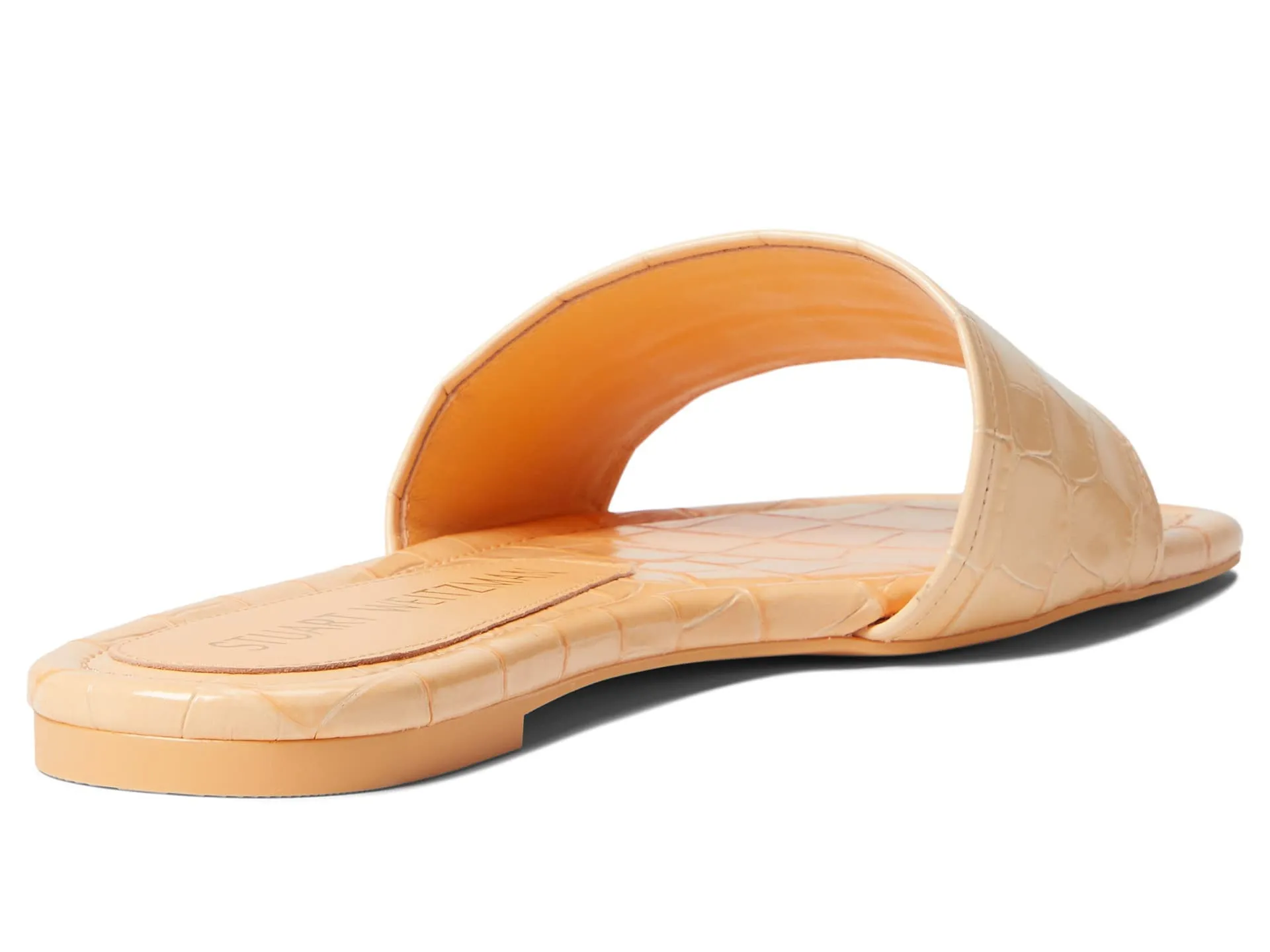 Stuart Weitzman Summer Slide Sandal Mango 9.5 B