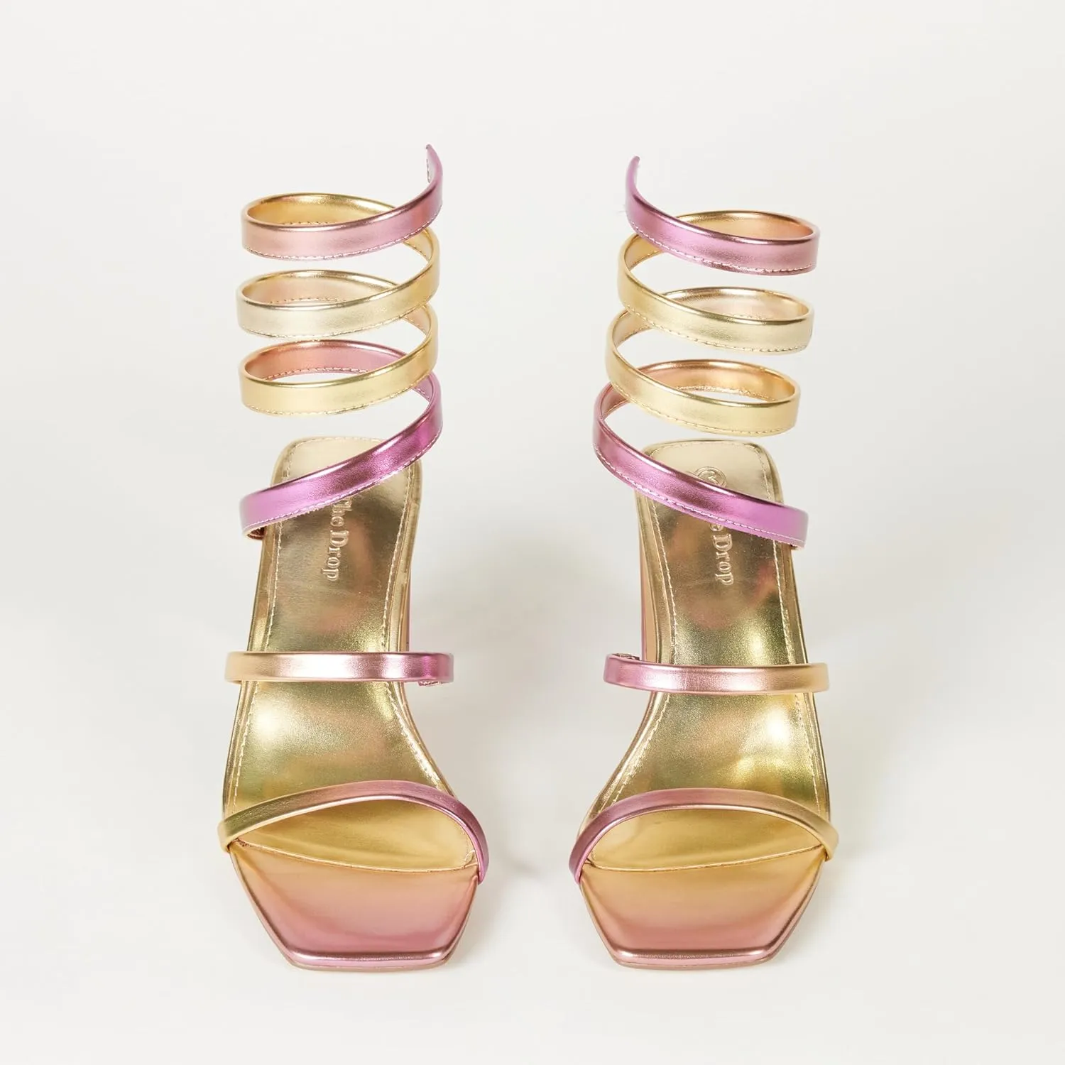The Drop Women's Aimee Spiral Heeled Sandal
