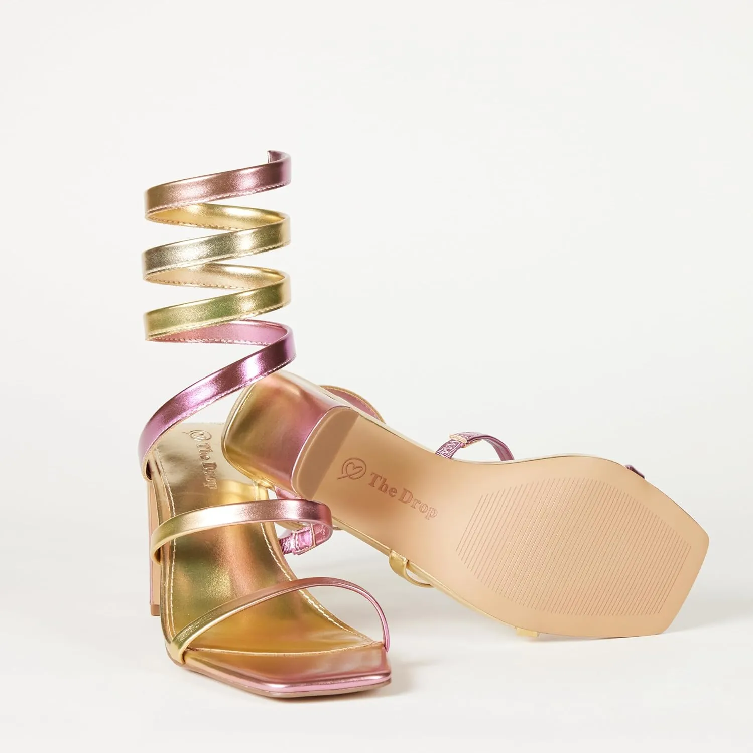 The Drop Women's Aimee Spiral Heeled Sandal
