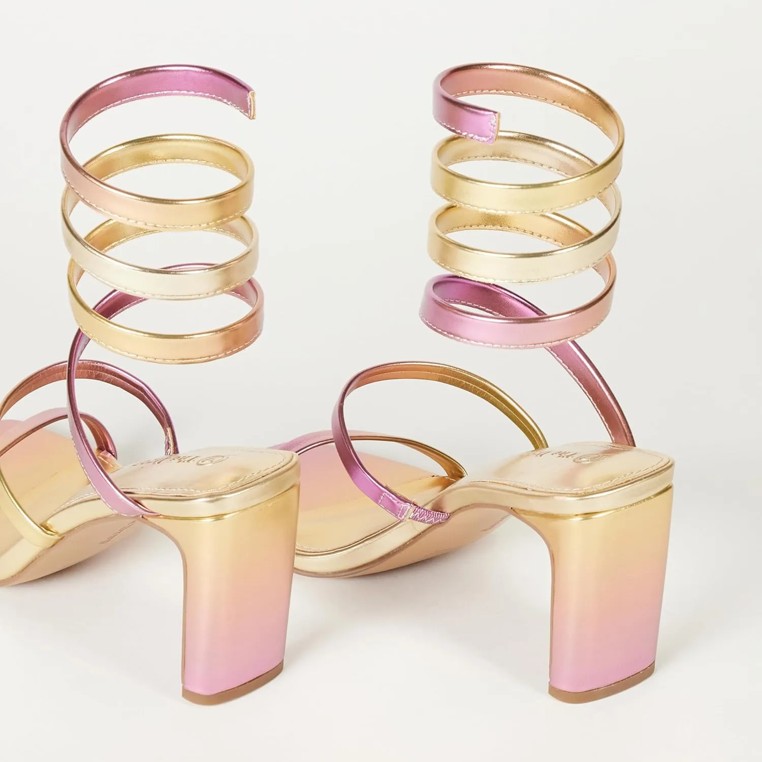 The Drop Women's Aimee Spiral Heeled Sandal