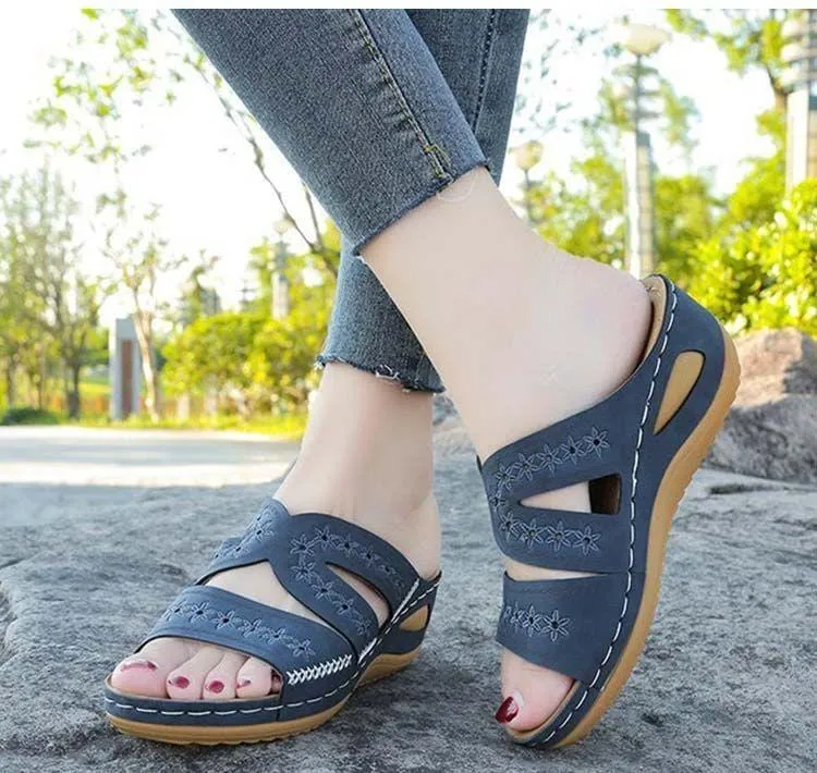 Thick Platform Open Toe Sandals