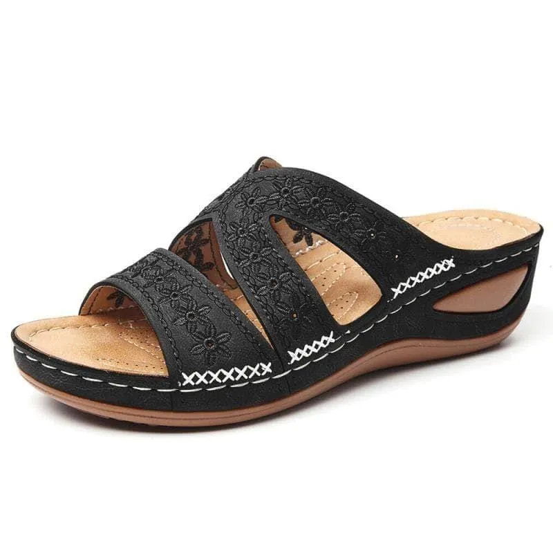 Thick Platform Open Toe Sandals