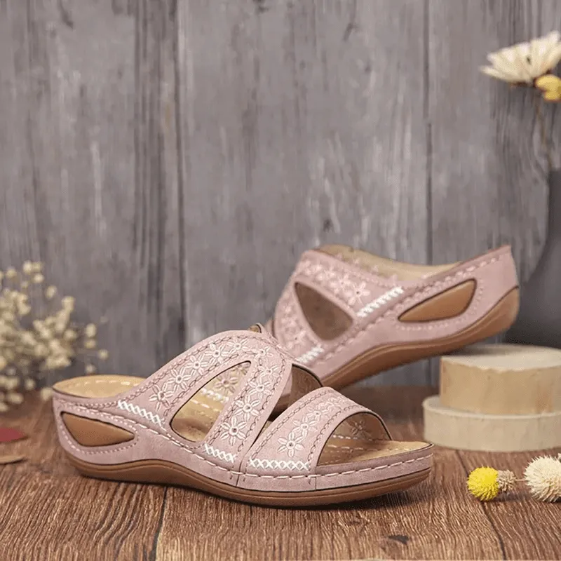 Thick Platform Open Toe Sandals