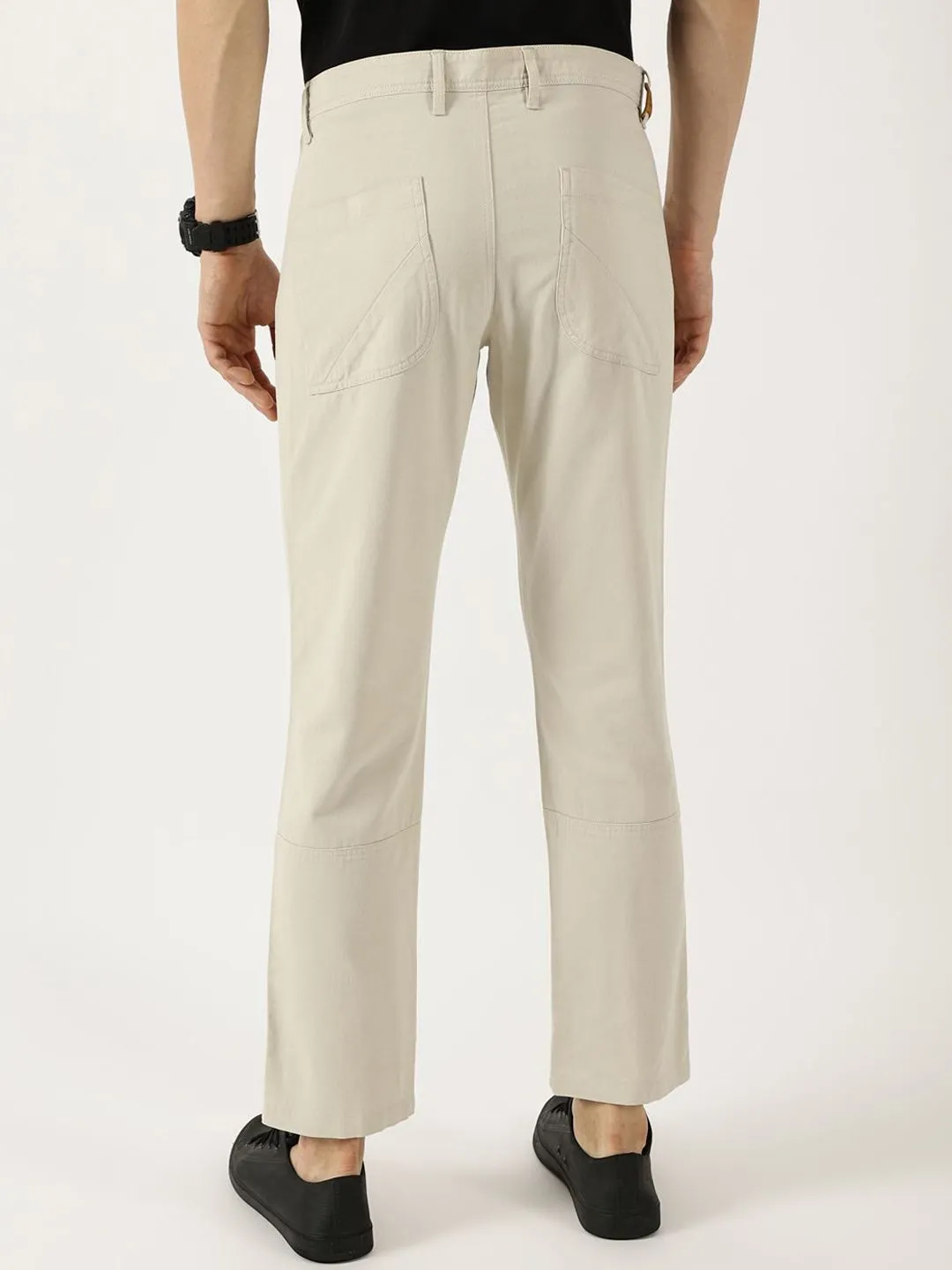 Thomas Scott Men Smart Straight Fit Easy Wash Trousers