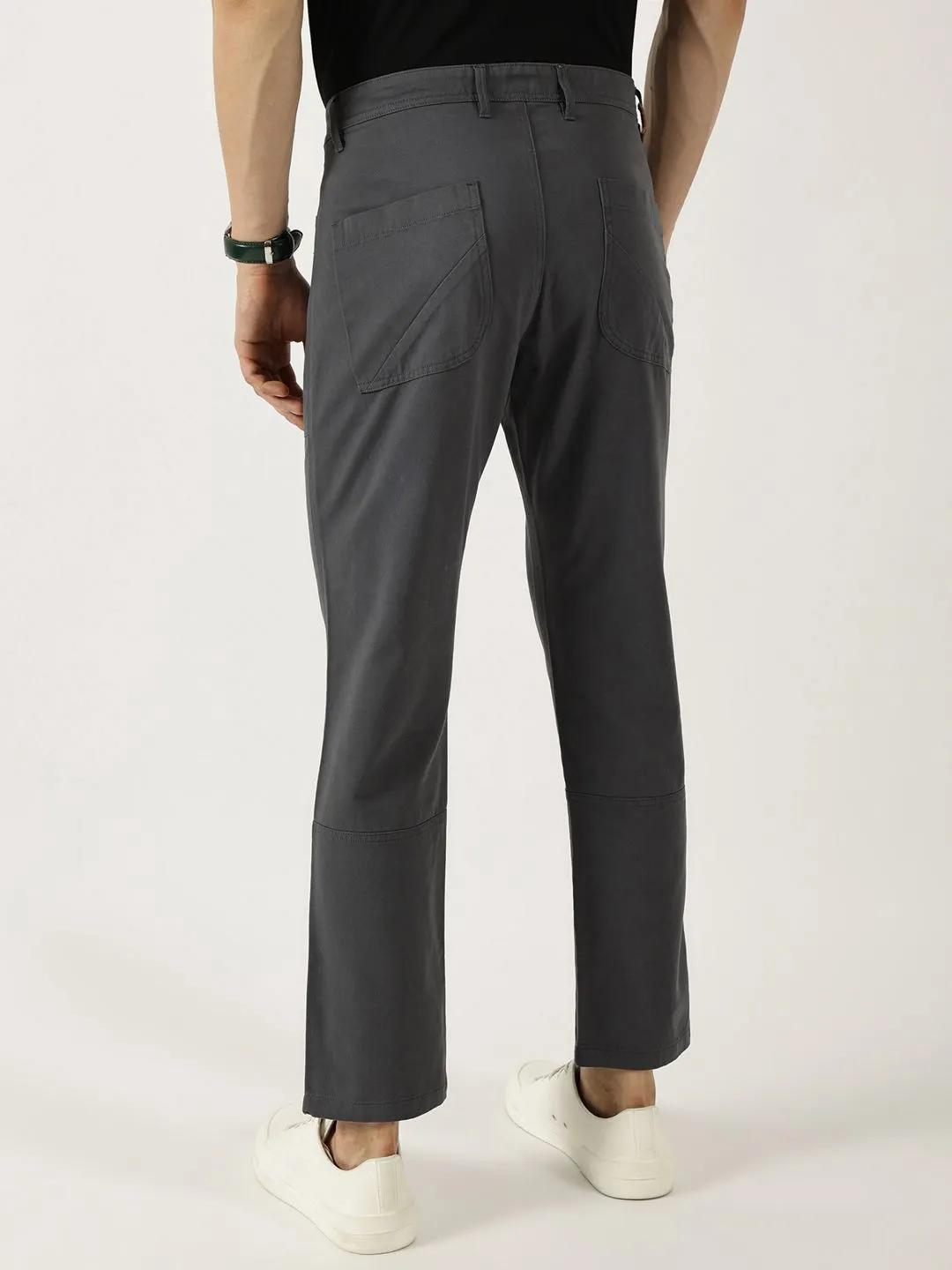 Thomas Scott Men Smart Straight Fit Easy Wash Trousers
