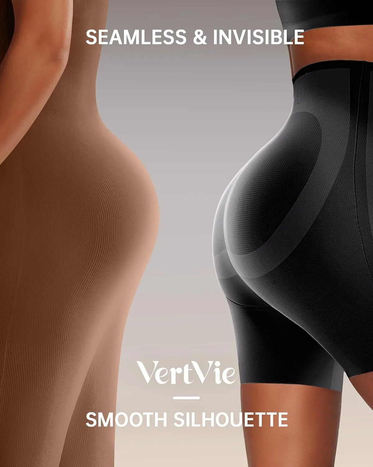 Vertvie Tummy Control Shapewear Shorts for Women Butt Lifting Body Shaper Shorts High Waisted Seamless Girdles Under Dress