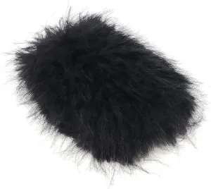 Wild Diva Women's Fluffy Faux Fur Slip On Flat Sandal Furry Fuzzy Slippers Gata-01