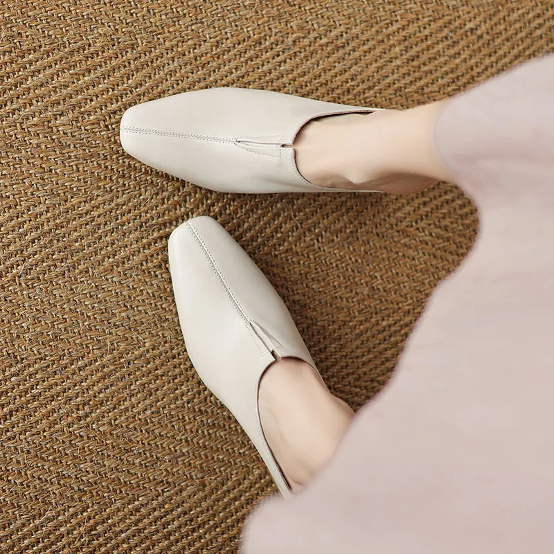 Women's Elegant High Heeled Mule Shoes
