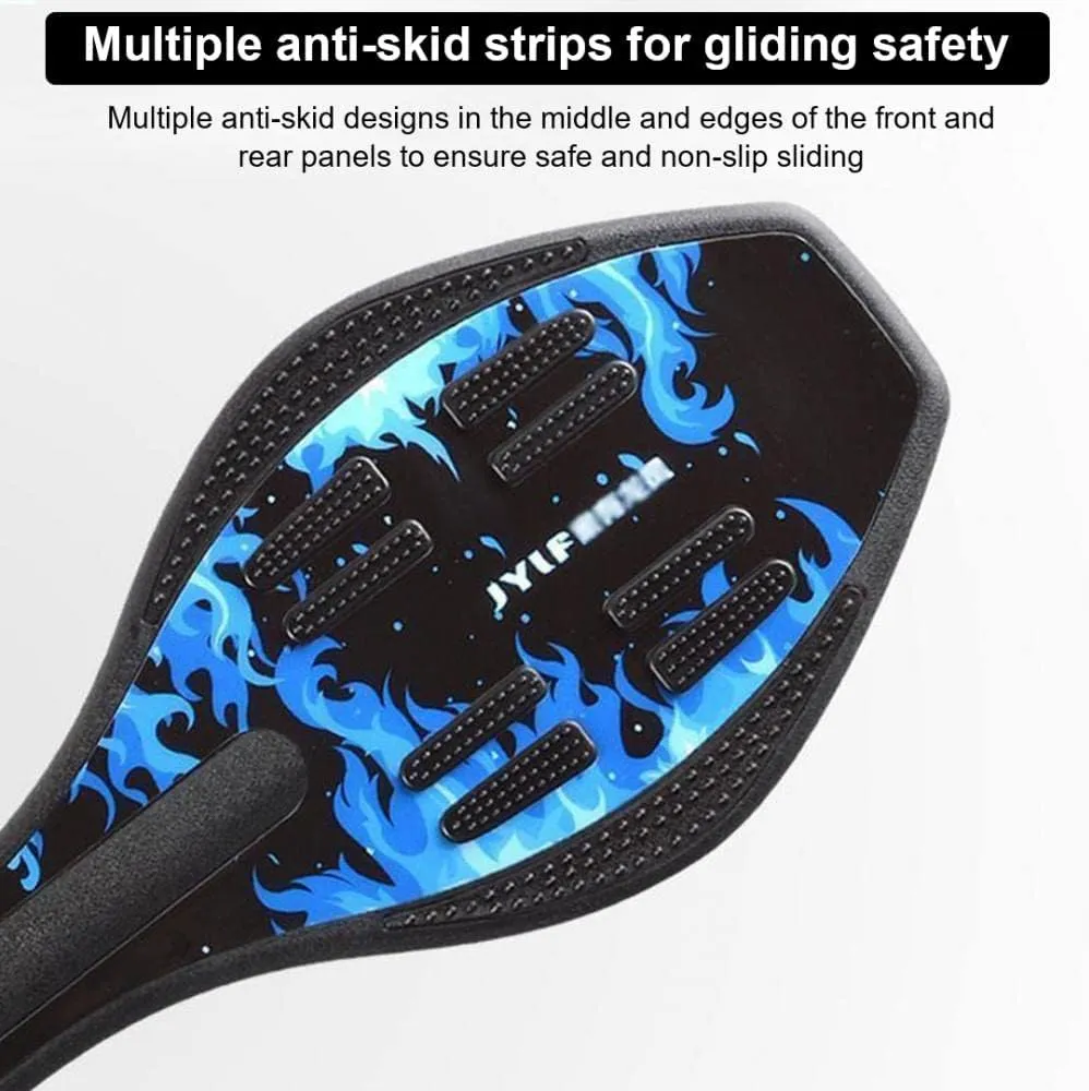 XUDREZ Caster Board Skateboard, Compact and Lightweight Caster Board Deluxe Junior Caster Board in Amazing 8 Color with Illuminating Wheels and 360 Degree Casters for More Excitement and Fun