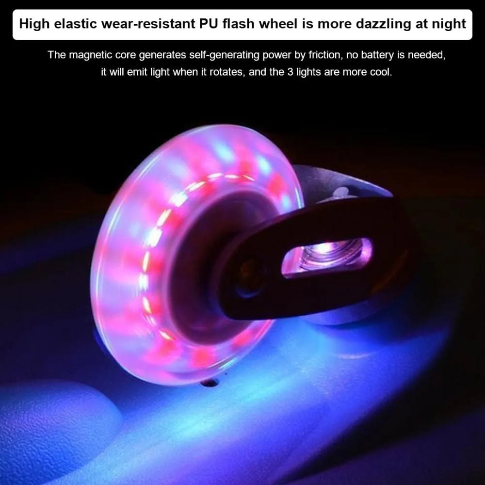 XUDREZ Caster Board Skateboard, Compact and Lightweight Caster Board Deluxe Junior Caster Board in Amazing 8 Color with Illuminating Wheels and 360 Degree Casters for More Excitement and Fun